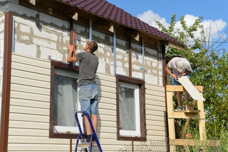 Professional Siding Repair Work